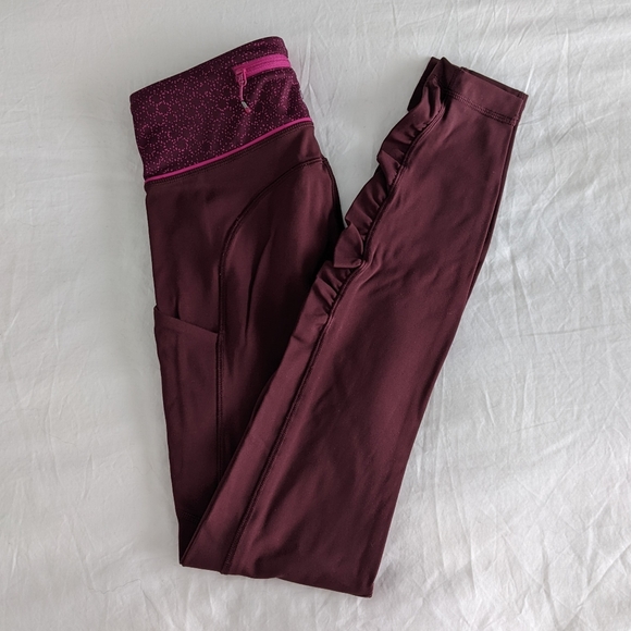 Lululemon Speed Tight, Brushed Luxtreme - Bordeaux - Picture 5 of 8